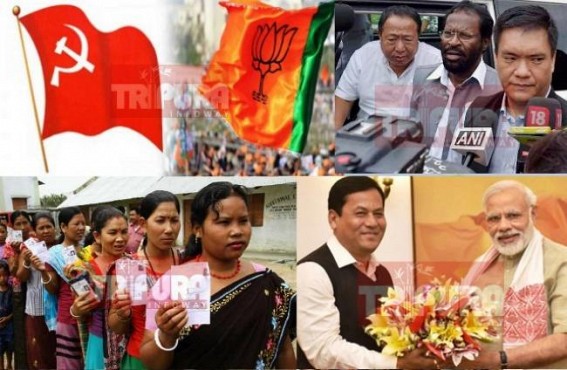 Modi wave expands BJPâ€™s roadmap in Northeast : After capturing Assam, Arunachal Pradesh, can BJP beat 23 yearâ€™s CPI-M of Tripura? : â€˜Nothing is impossible for BJPâ€™, Assam BJP State Secretary talks to TIWN 